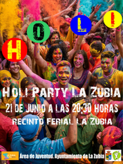 Cartel de la Holi Party